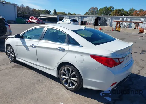2014 Hyundai Sonata Se z USA, uszkodzony, nr VIN 5NPEC4ACXEH823882
